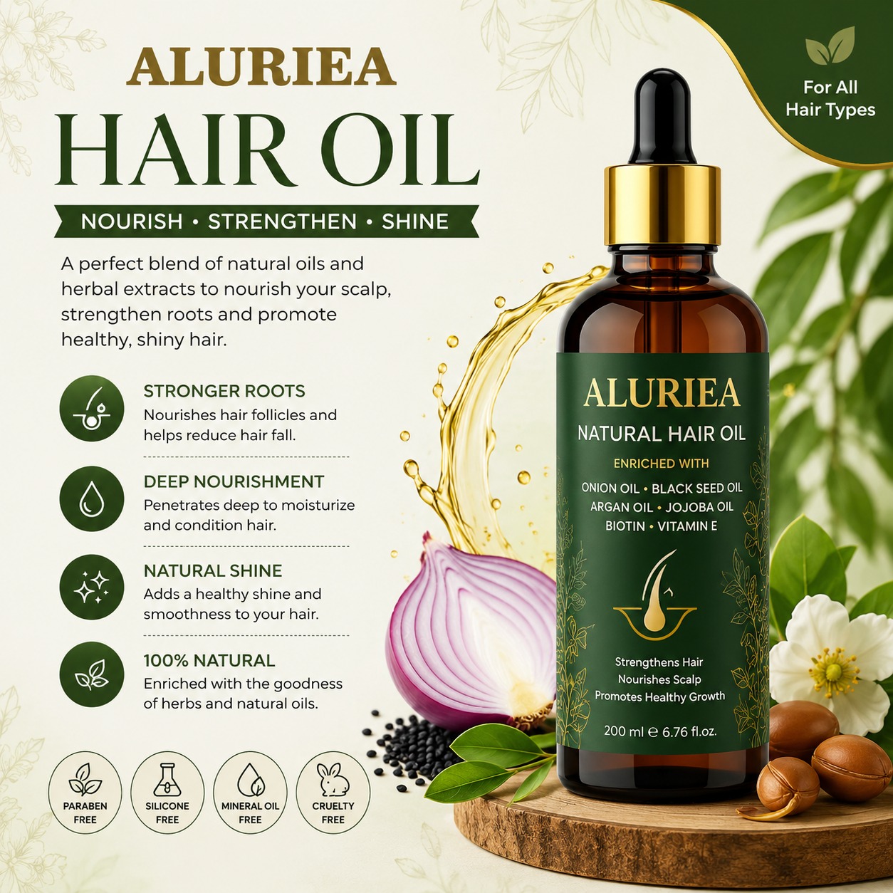 Hair oil Product